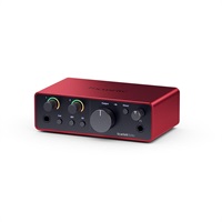 Scarlett Solo gen4 (Cubase LE付属)(2in2out・USB-C オーディオインターフェイス)(フォーカスライト)(スカーレット)(4th Gen)