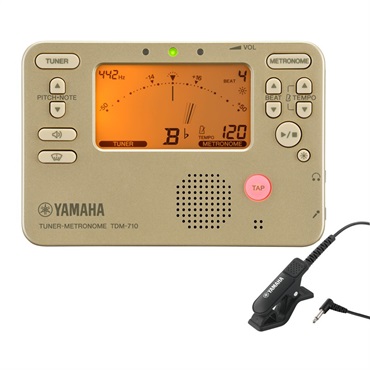 YAMAHA ヤマハ / TDM-710GLM マイク付き チューナー & メトロノーム