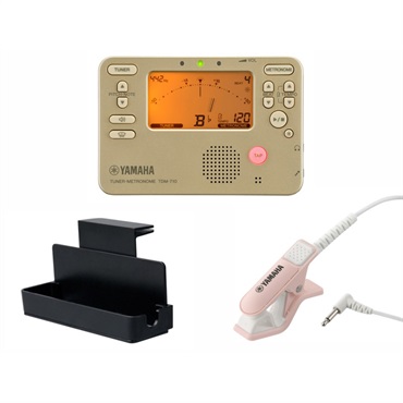 YAMAHA ヤマハ / TDM-710GL チューナー & メトロノーム 3点セット（TDM-710GL/TM-40PK/MS-RKDX） 【セットがお買い得!!】