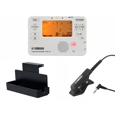 YAMAHA ヤマハ / TDM-710IV チューナー & メトロノーム 3点セット（TDM-710IV/TM-40BK/MS-RKDX） 【セットがお買い得!!】