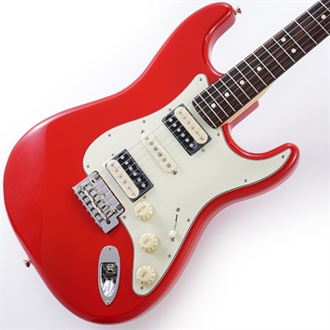 Fender Made in Japan 2024 Collection Hybrid II Stratocaster HSH (Modena Red/Rosewood)