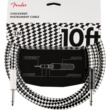 Fender USA 【夏のボーナスセール】 PRO 10feet INSTRUMENT CABLE CHECKERBOARD (#0990810288)