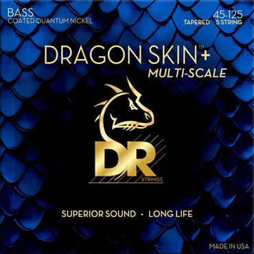 DRAGON SKIN＋Quantum Nickel for Bass DBQM5-45 【マルチスケール5弦用/45-125】