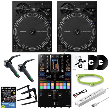 PLX-CRSS12 + DJM-S11 スクラッチDJ必需品10点セット 【無償ダウンロード版Serato DJ Pro & rekordbox対応】