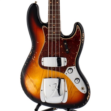 2024 Custom Collection Time Machine 1961 Jazz Bass Heavy Relic (Super Faded/Aged Bleached 3 Color Sunburst) 【夏先取り大特価セール】