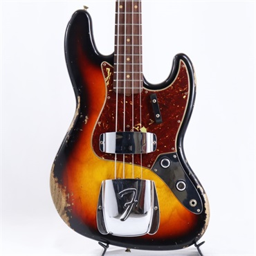 Fender Custom Shop 2024 Custom Collection Time Machine 1961 Jazz Bass Heavy Relic (Super Faded/Aged Bleached 3 Color Sunburst)【夏先取り大特価セール】