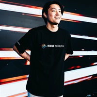 IKESHIBU LOGO TEE / BLACK / M SIZE