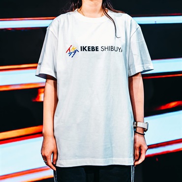 IKESHIBU LOGO TEE / WHITE / L SIZE