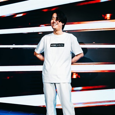 IKESHIBU BLOCK LOGO TEE / WHITE / XL SIZE