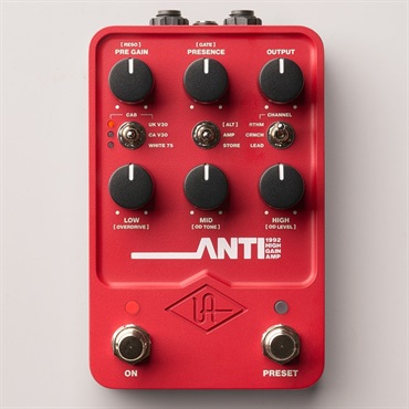 【夏先取り大特価セール】【特別価格プロモーション】UAFX ANTI 1992 High Gain Amp