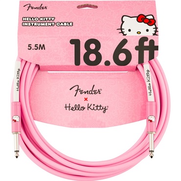 FENDER(R) x HELLO KITTY(R) ORIGINAL CABLE 18.6FEET (#0990818156)