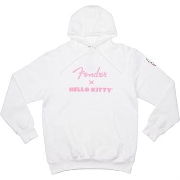 FENDER(R) x HELLO KITTY(R) WHITE LOGO HOODIE L (LARGE) (#9190149506)