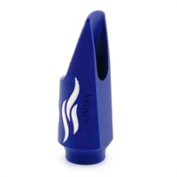 「オープニング：6」ソプラノサックス用マウスピース サイオス Smoky(スモーキー) Blue&White