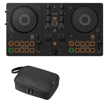 DDJ-FLX2 + 小物ポーチSET 【APPLE MUSIC対応】(djay / rekordbox / Serato DJ Lite 対応DJコントローラー)(アルファシータ)