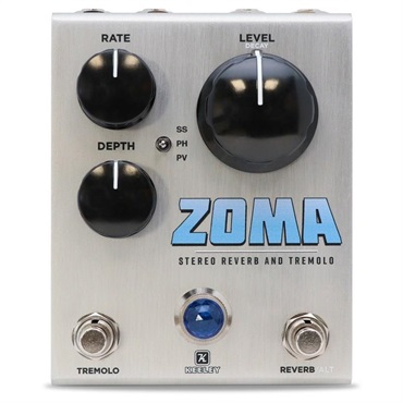 ZOMA Stereo Reverb and Tremolo（キーリー）リバーブ　トレモロ