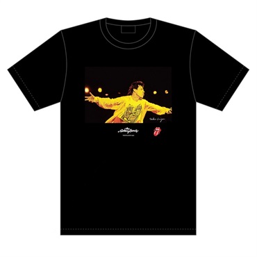 Mick Photo by Mikio Ariga Tokyo Japan 1990 S/S Tee Black-L