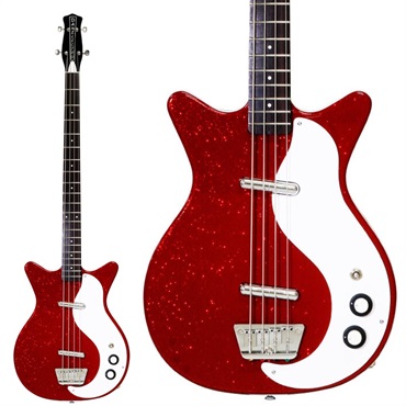 Danelectro 59DC LONGSCALE BASS (METALFLAKE RED)  [2025JAPAN LIMITED]
