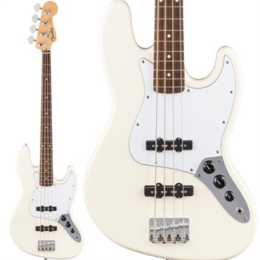 Fender Standard Series Standard Jazz Bass (Olympic White/Laurel)