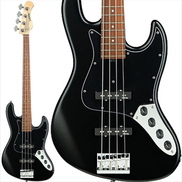 MetroLine 21-Fret Vintage J/J Bass Alder 4st (BLK STN) 【夏のボーナスセール】
