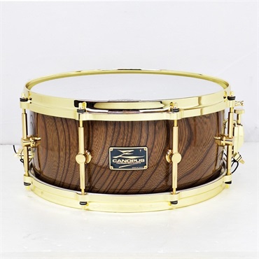 CANOPUS HS-1465-BR [Zelkova Snare Drum 14×6.5/Gold Hardware]【Aerial Case（エアリアルケース）付属】