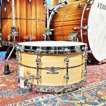 TAMA TLCM1465SI-OCM [STAR Reserve Snare Drum / Solid Curly Maple 14 × 6.5 全面当たり仕様]【イケベ楽器店創業50周年記念モデル】