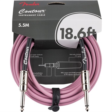 【夏のボーナスセール】 CONTOUR SERIES INSTRUMENT CABLE (18.6feet/BARGUNDY MIST)(#0990571866)