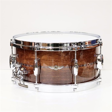 TBS1465DL-NTI [STAR Bubinga 14''×6.5'' Snare Drum - Natural Indian Laurel]【Made in Japan】