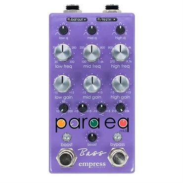 Empress Effects 【入荷待ち、ご予約受付中】 Bass ParaEQ