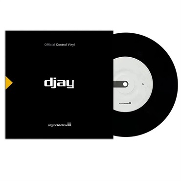 stokyo Algoriddim × stokyo / djay Control Vinyl 7 Black (DJAY7-001)