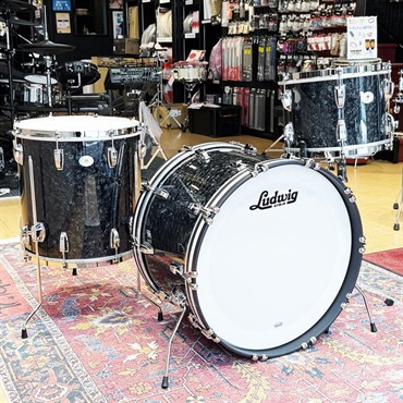 Ludwig LB4233LXA8WCN [Classic Maple Royal Street Select Limited Edition Outfit/22BD.16FT.13TT/Ebony Pearl]