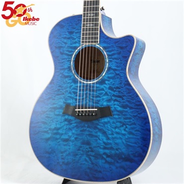 Custom GAce Hand Select All Quilt Maple (Hightide Blue Burst) 【イケベ楽器店創業50周年記念限定モデル】 テイラー