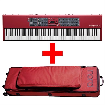 Nord Piano 6 88+専用キャリングケースセット (ノード)(88鍵)(ステージピアノ)(トリプルセンサー鍵盤)(セミハードケース)(Nord Piano6)※配送事項要ご確認