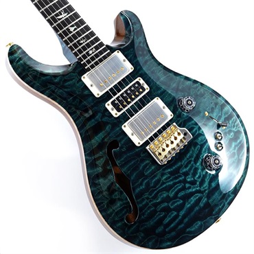 P.R.S. Ikebe 50th Anniversary Wood Library Special Semi-Hollow (Teal) [SN.0402032] 【2025年生産品】