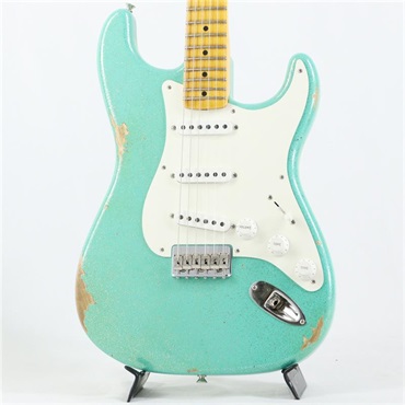 Fender Custom Shop 1955 Stratocaster HT Relic w/ Closet Classic Hardware (Aged Seafoam Green Sparkle) [SN.CZ585768] 【IKEBE Order Model】