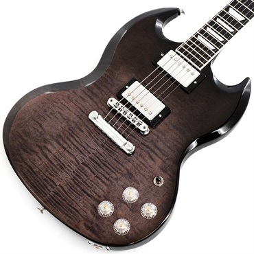 【GIBSON×AQUBEストラッププレゼント】SG Modern (Trans Black Fade) 【S/N 218350220】