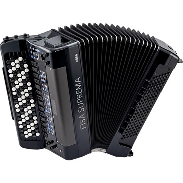 KORG FISA SUPREMA BUTTON ボタン式 電子アコーディオン (FSUP-B MBK) AERO DIGITAL INSTRUMENT コルグ フィサ スプレーマ クロマチック