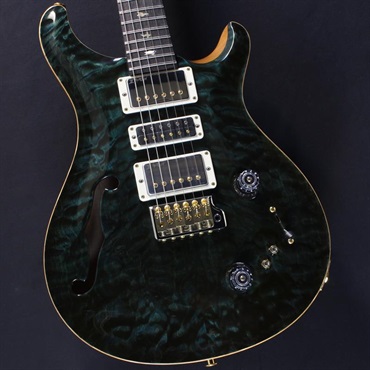 P.R.S. Ikebe 50th Anniversary Wood Library Special Semi-Hollow (Teal) #0404323【2025年生産品】
