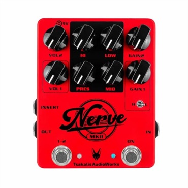Nerve MKII Distortion (Tsakalis AudioWorks タスカリスオーディオワークス) ディストーション ナーヴ ナーブ