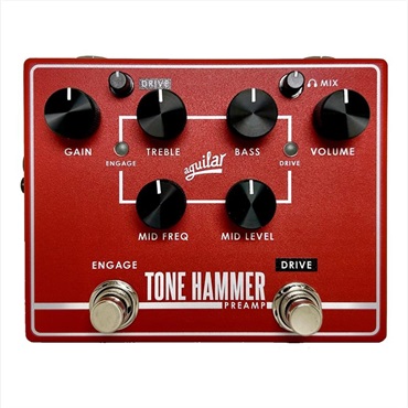 Aguilar TONE HAMMER V2 Vermillion [Ikebe 50th Anniversary Special Edition]