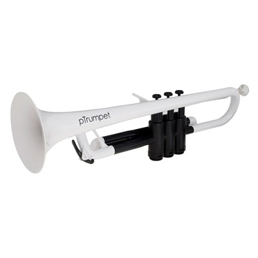 ピーボーンミュージック / pTrumpet White (PTRUMPET1W) 【プラスチック製 Bb トランペット】