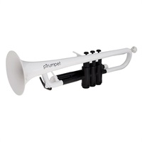 ピーボーンミュージック / pTrumpet White (PTRUMPET1W) 【プラスチック製 Bb トランペット】