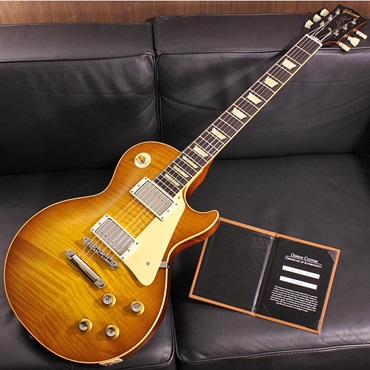 【GIBSON×AQUBEストラッププレゼント】1960 Les Paul Standard Reissue Gloss Golden Poppy Burst SN. 0 5298