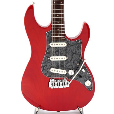 FUJIGEN USED 中古 EXPERT OS EOS-AL-R Front PU Seymour Duncan ANTIQUITY II Surfer Strat Modified (Trans Red) [SN. D090425]