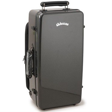 ワンジンケース / 3K NATURAL CARBON Series (Glossy Black / Black) トリプル トランペット用 ケース