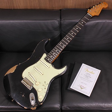 Fender Custom Shop MBS 1960 Stratocaster Relic Black Master Built by Austin MacNutt SN. R135759