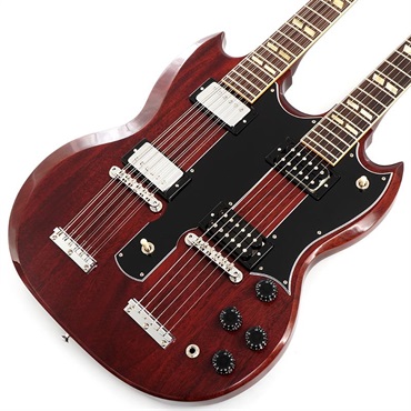【GIBSON×AQUBEストラッププレゼント】Jimmy Page EDS-1275 Doubleneck VOS 69 Cherry 【S/N CS600027】