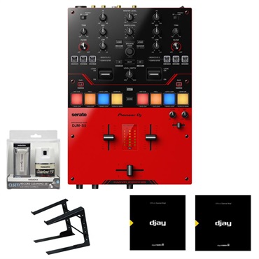 DJM-S5 PCスタンド + djay Pro対応コントロールヴァイナル+クリーナー SET