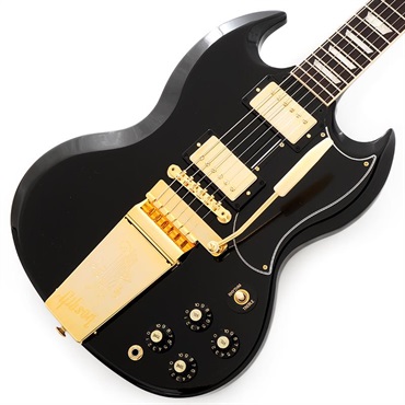 【GIBSON×AQUBEストラッププレゼント】SG Standard '61 Maestro Vibrola T-Type (Ebony) 【S/N 231450281】