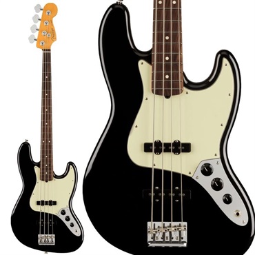 Fender USA American Professional II Jazz Bass (Black/Rosewood) 【特価】 【IKEBE BASS OUTLET オープン記念セール】