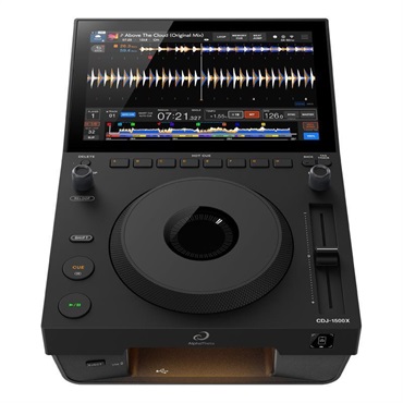 CDJ-1500X 【今ならAlphaThetaロゴ入りType C/A USBメモリースティック（USB3.0対応 128GB）プレゼント】【USBメモリースティック対応プレーヤー】(アルファシータ)